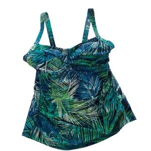 L.L. Bean Tankini Sim Top Size 8 Like New